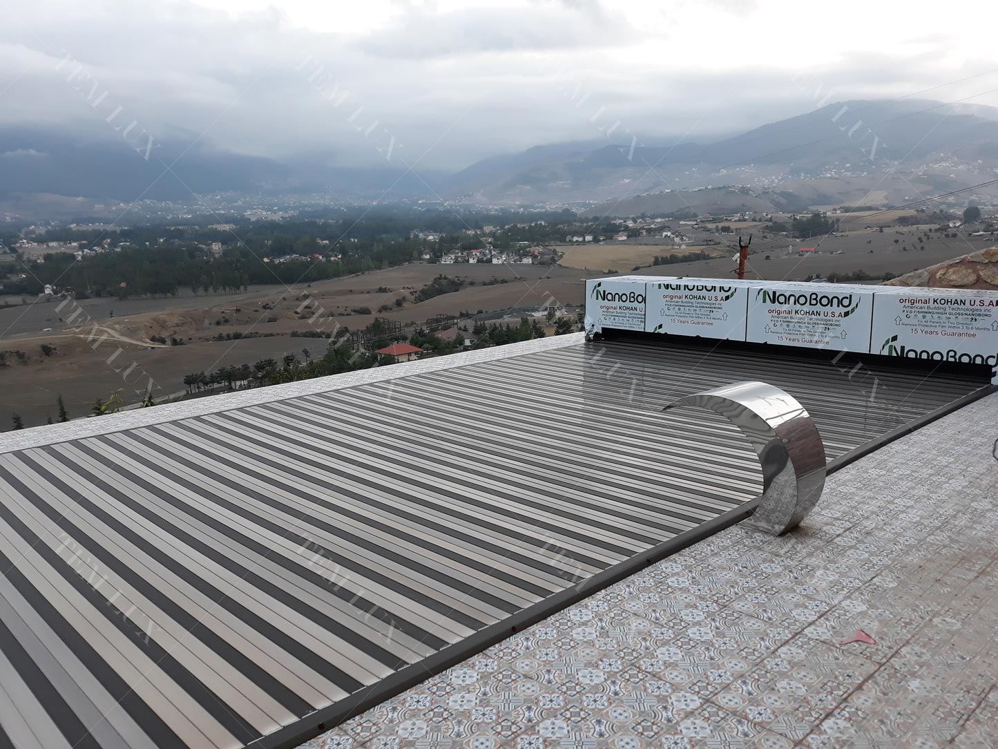 کاور استخر مدل پارچه PVC